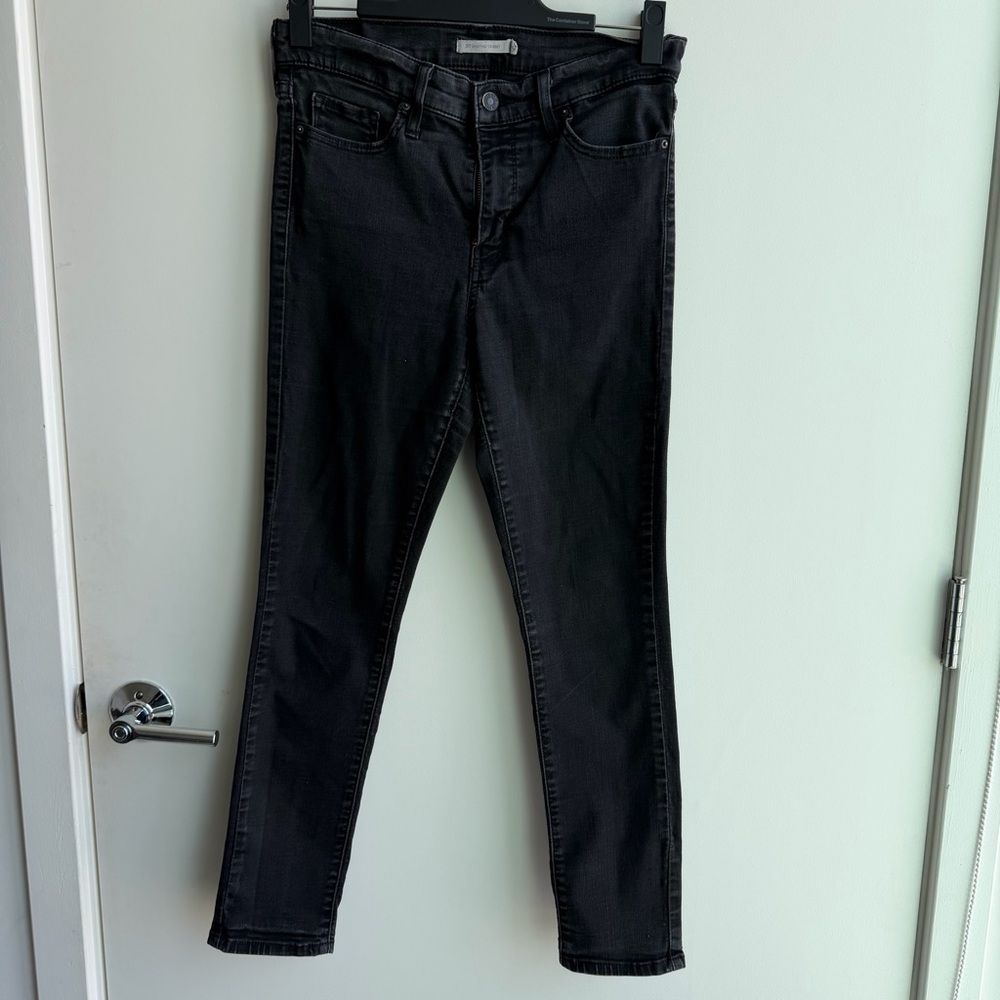 Levi's 311 Shaping Skinny Jeans Black Size 29
